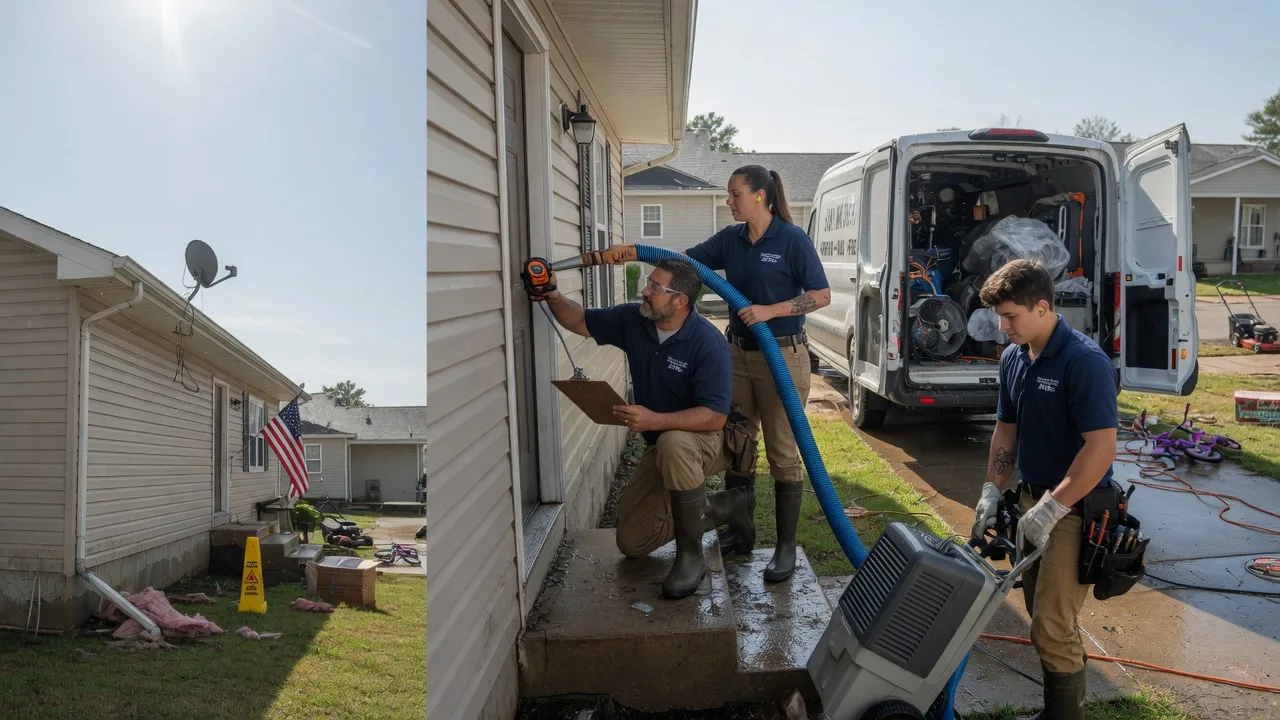 Ceiling Water Damage Restoration in Garfield, AR near me